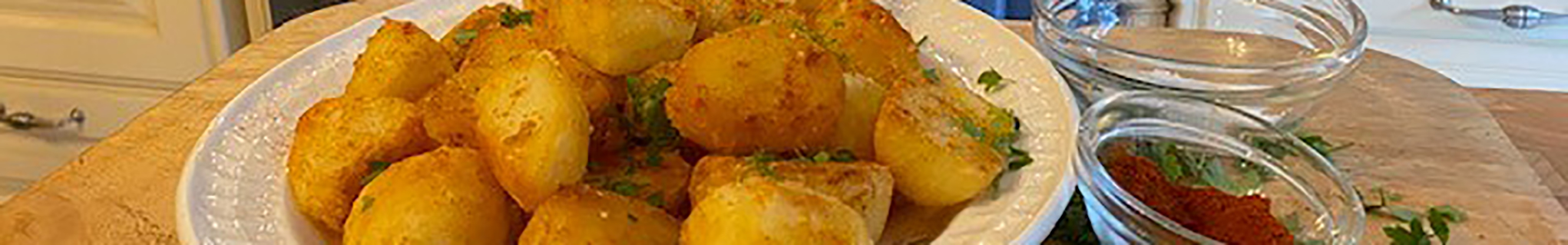 Triple Cooked Roasted Goose Fat Potatoes 