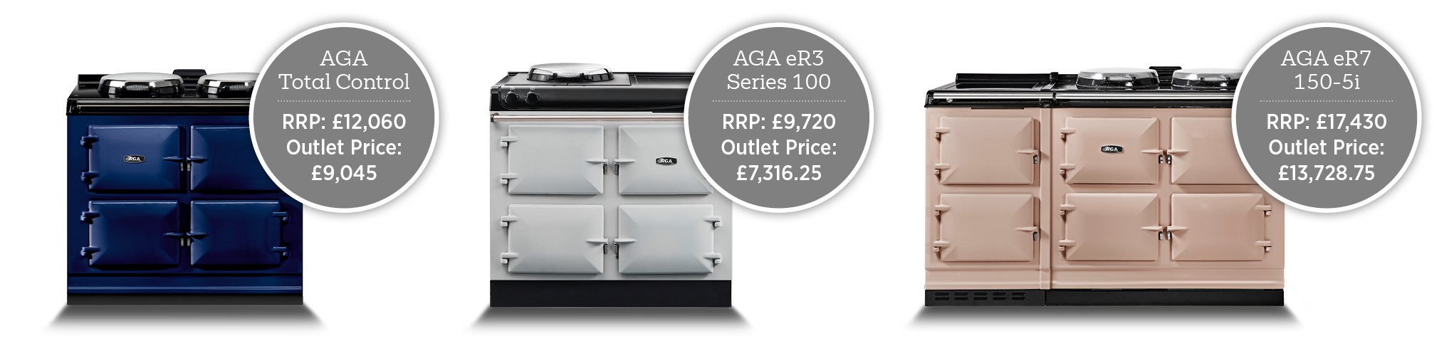 Offers available at the AGA Outlet Telford