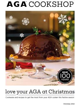 AGA Cookshop Christmas Brochure 2022