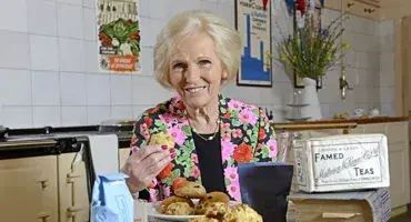 Mary Berry at Upton House 